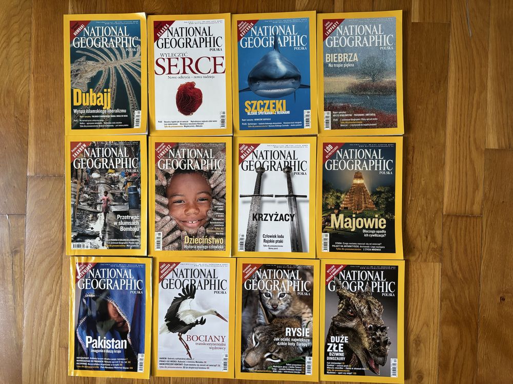 National Geographic komplet z 2007 roku