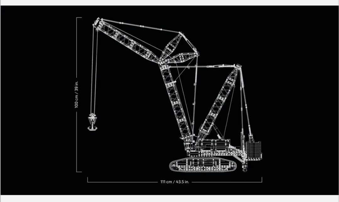 LEGO 42146 Liebherr Crawler Crane LR 13000