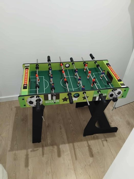 Mesa de matraquilhos de madeira dobrável 81x42x63 cm CB Games