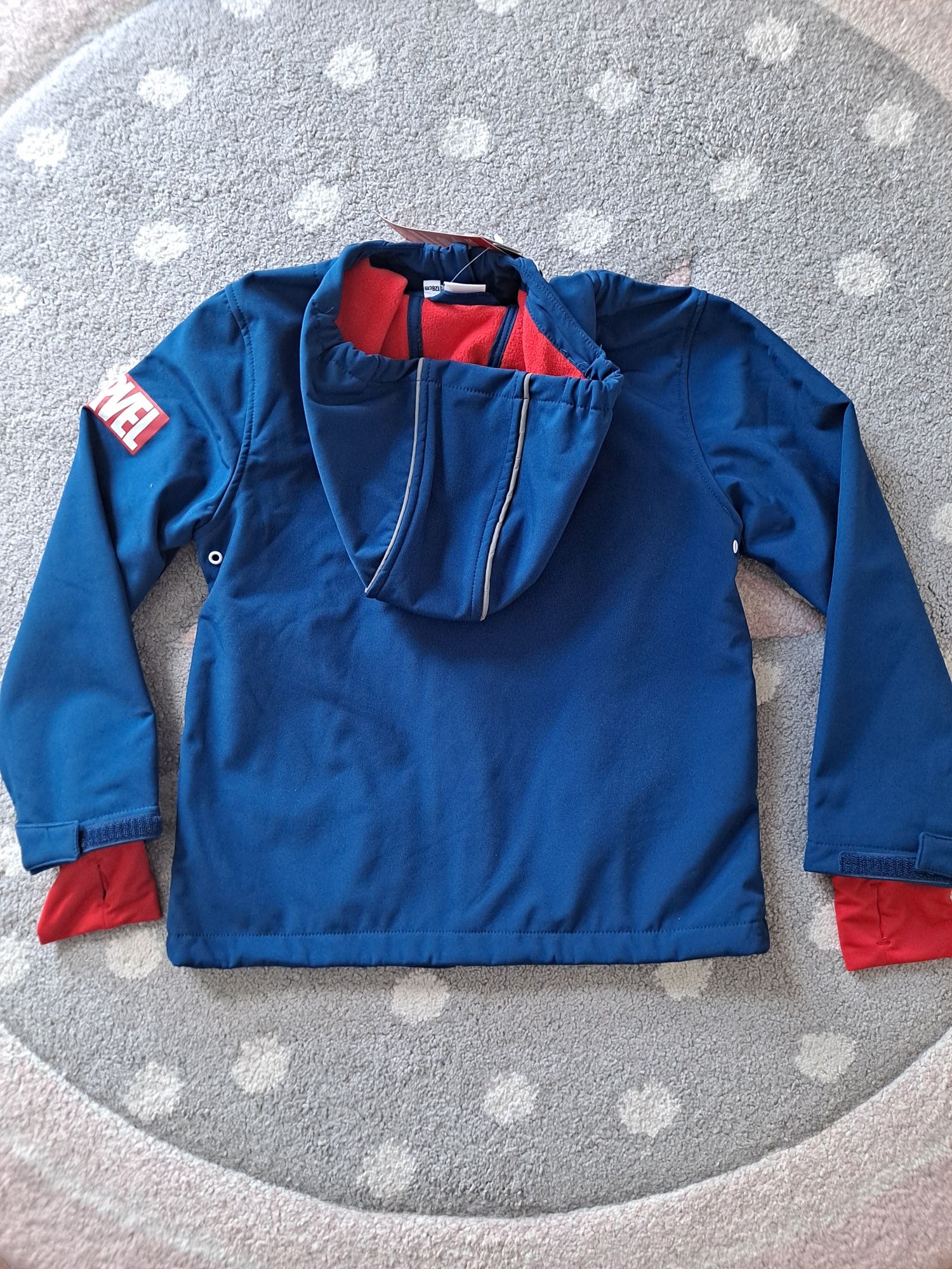Kurtka softshell wiosenna Spider-Man 128 Smyk