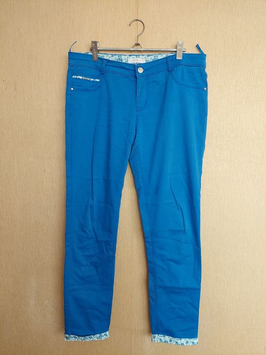 Женские синие брюки