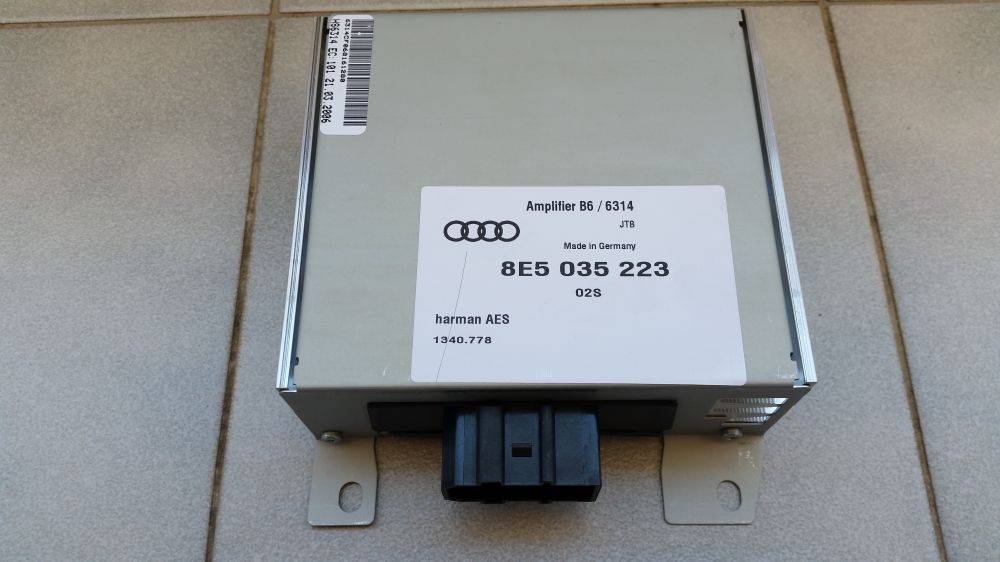 Amplificador Som Harman - AUDI A4 8E