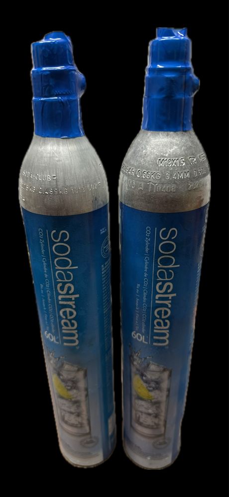 SodaStream butle 2sztuki niebieskie