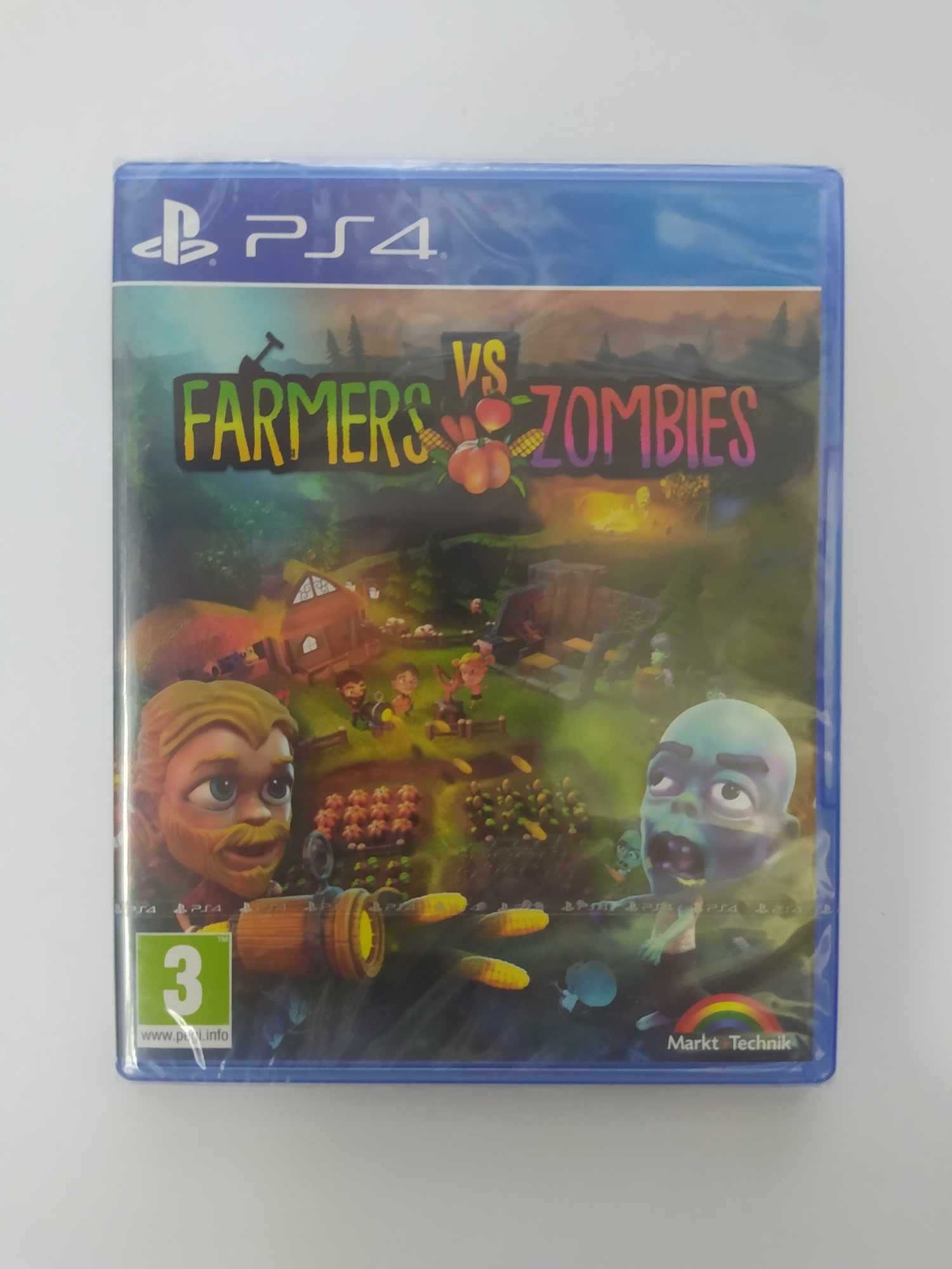 NOWA FARMERS VS ZOMBIES PS4 Angielska wersja gry