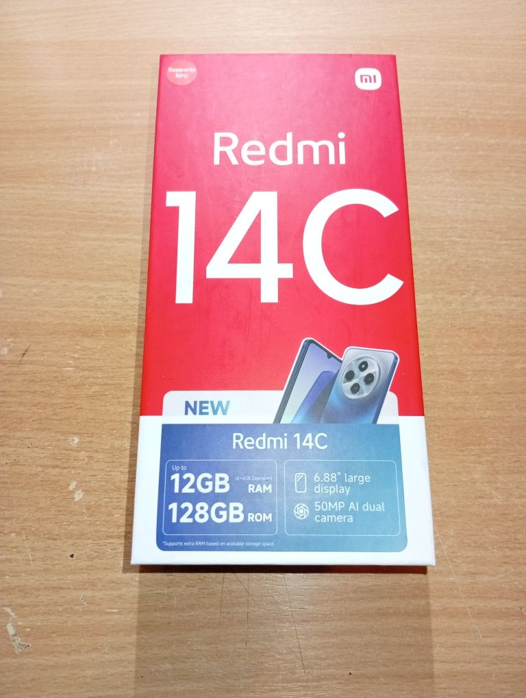 Новый Xiaomi Redmi 14C 12/128,NFC