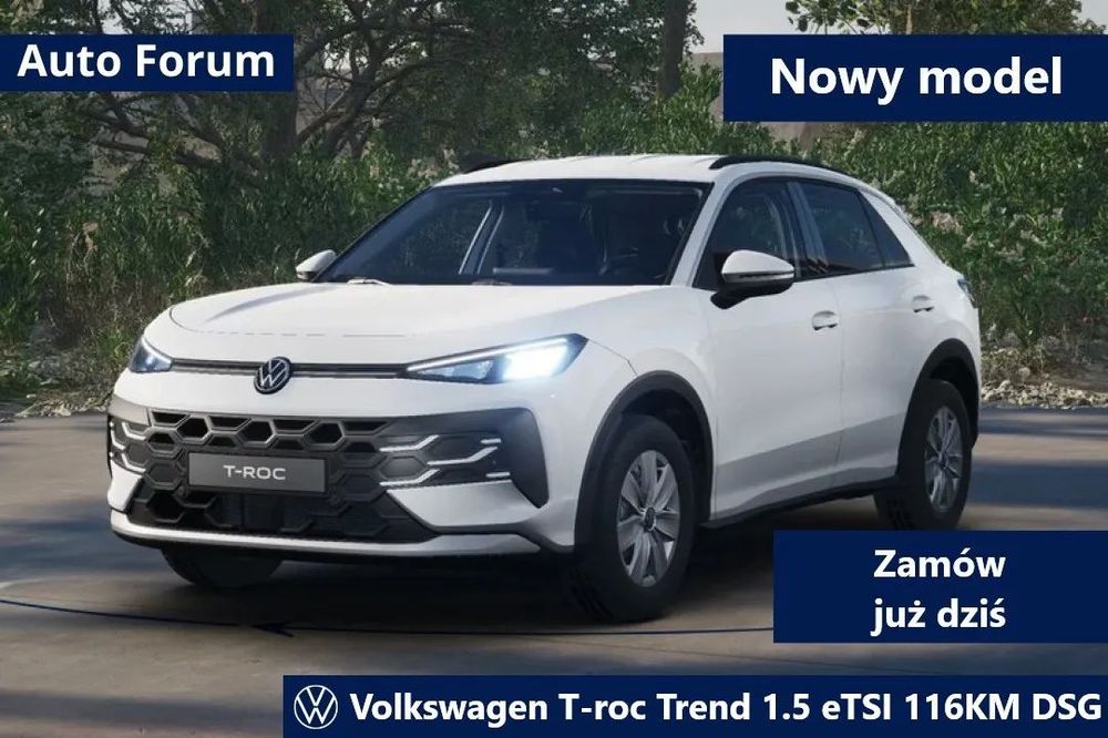 Volkswagen T-Roc Nowy Model - T-roc Trend 1.5 eTSI 116 KM DSG