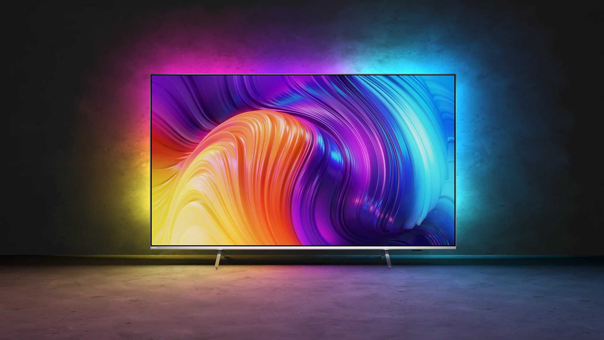 Nowy Philips 43 cale 4k UHD android 3xAmbilight 43PUS8507 GW12M telewi