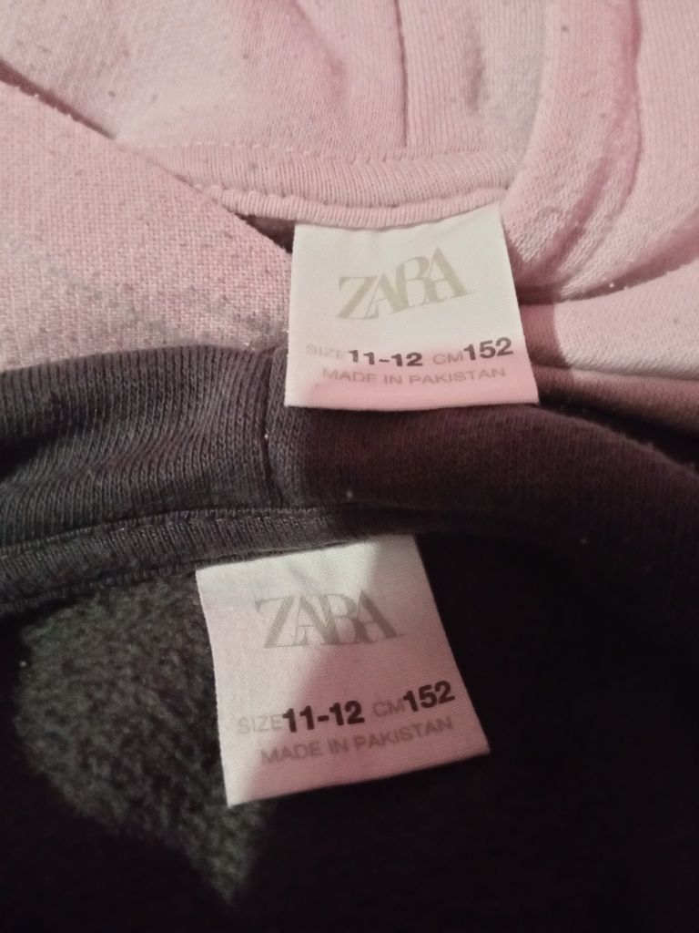 Trzy bluzy dziewczęce 11-12 lat