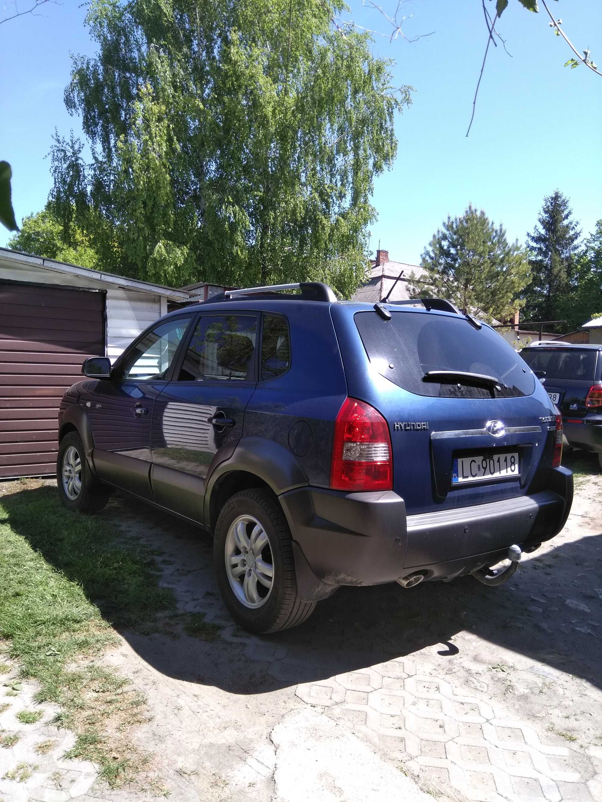 Hiundaj Tucson 4x4, crdi , dobre wyposarzenie