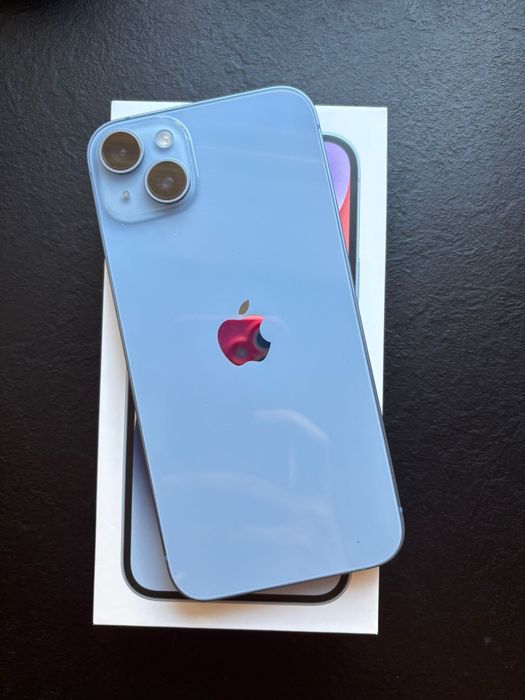 iPhone 14 Plus Blue niebieski stan perfekcyjny polski salon