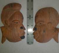 2 máscaras africanas