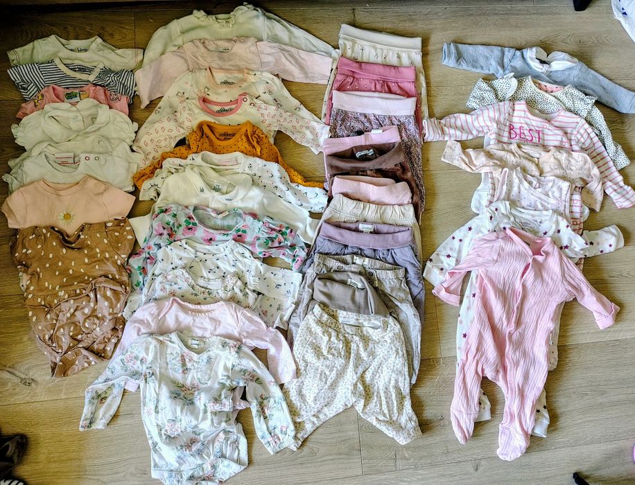 Paczka ubrań 56-62 Newbie, H&M, Reserved, Smyk