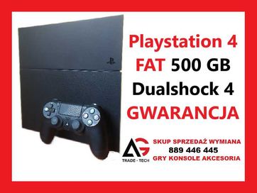 Playstation 4 PS4 FAT 500 GB PAD GRA GWARANCJA