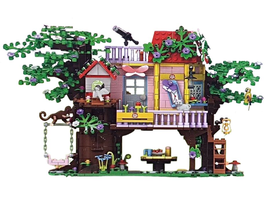 Klocki Elefun Magic World Domek na drzewie 8841
