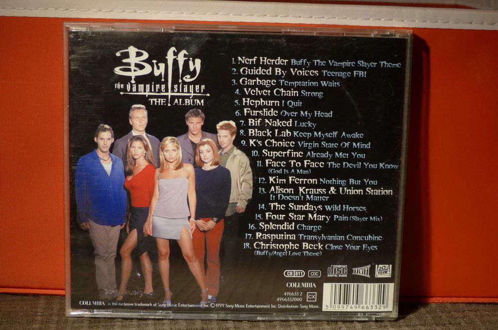 CD Buffy The Vampire Slayer The Album 1999 Soundtrack