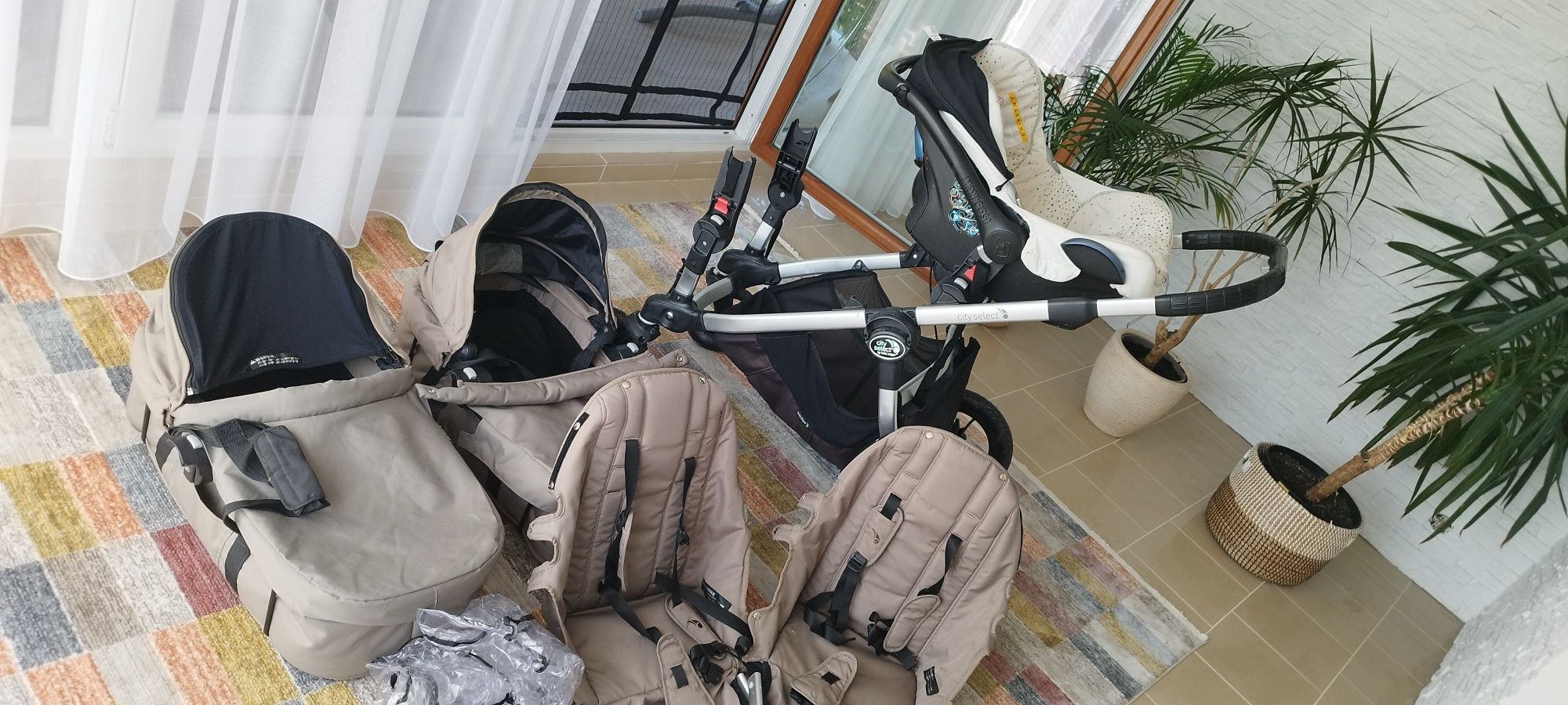 Wózek bliźniaczy Baby Jogger City select double