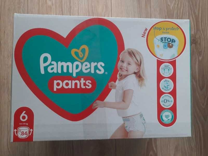 Pieluchomajtki Pampers Pants rozmiar 6 15-19 kg 84