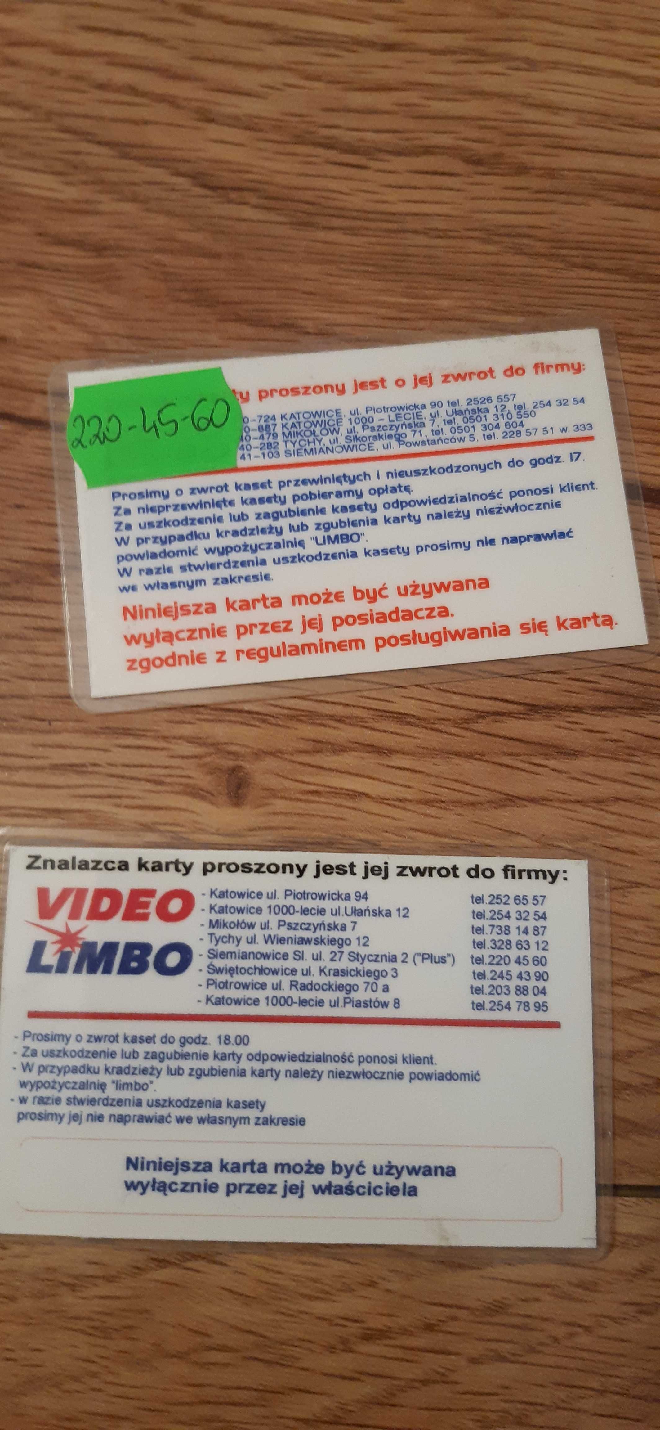 stare gadżety z wideoteki, dla kolekcjonerów vhs i filmów