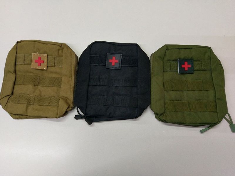 Сумка подсумок аптечка армейская тактическая на рюкзак пояс органайзер