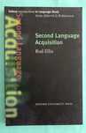 Second Language Acquisition Rod Ellis