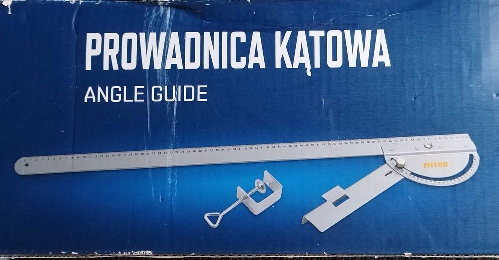 NITEO prowadnica kątowa 77cm kątownik uniwersalny majsterkowicza NEW
