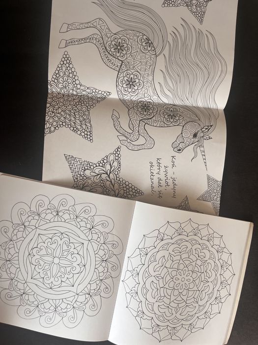 Mandala fun , kolorowanka , Kolorowanki jeździeckie