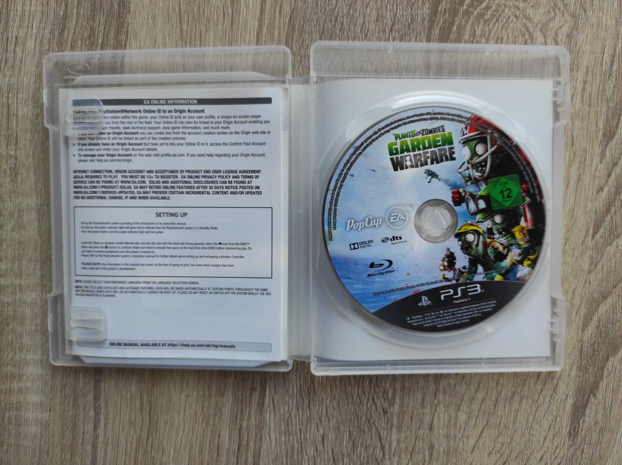 Plants vs. Zombies Garden Warfare - PS3 - Stan Płyty BDB