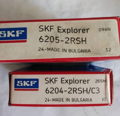 Подшипники SKF 6205-2RSH SKF 6204-2RSH/C3