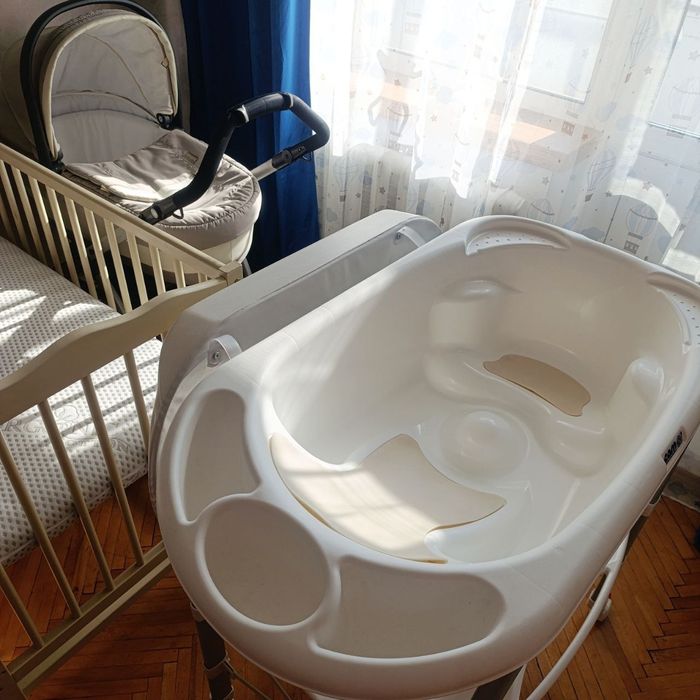 Коляска 3в1, ліжечко, пеленатор, ванночка, молоковідсмоктувач + бонус