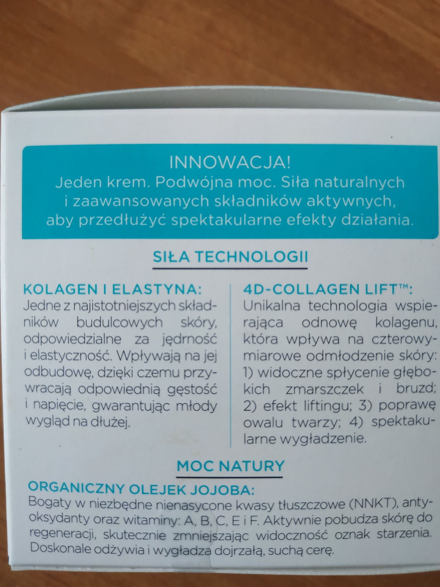 EVELINE ORGNIC Krem Silnie Odmładzający 50 ml.