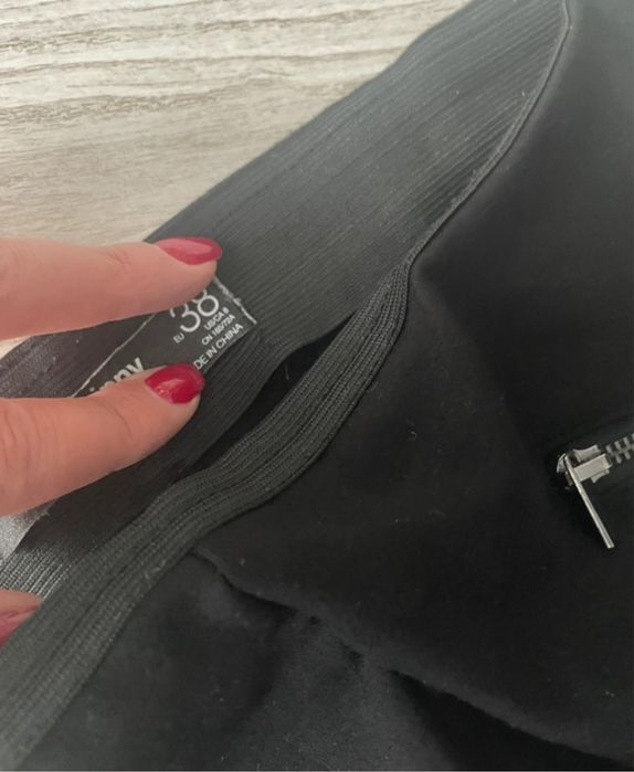 Spodnie legginsy M elasryczme czarne