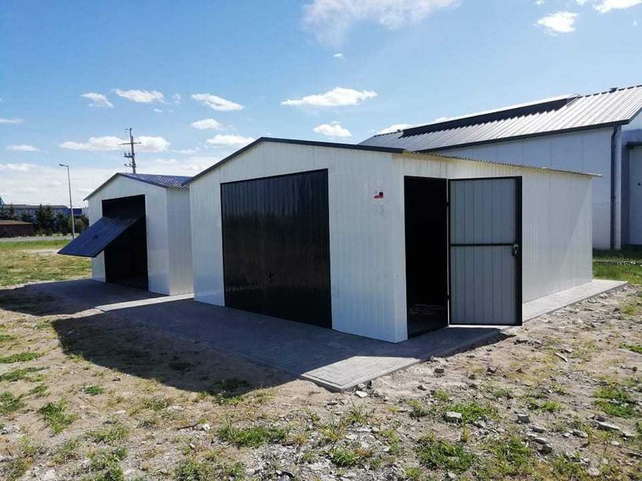 blaszak 5x7, 5x6, 6x6, garaże blaszane, hale