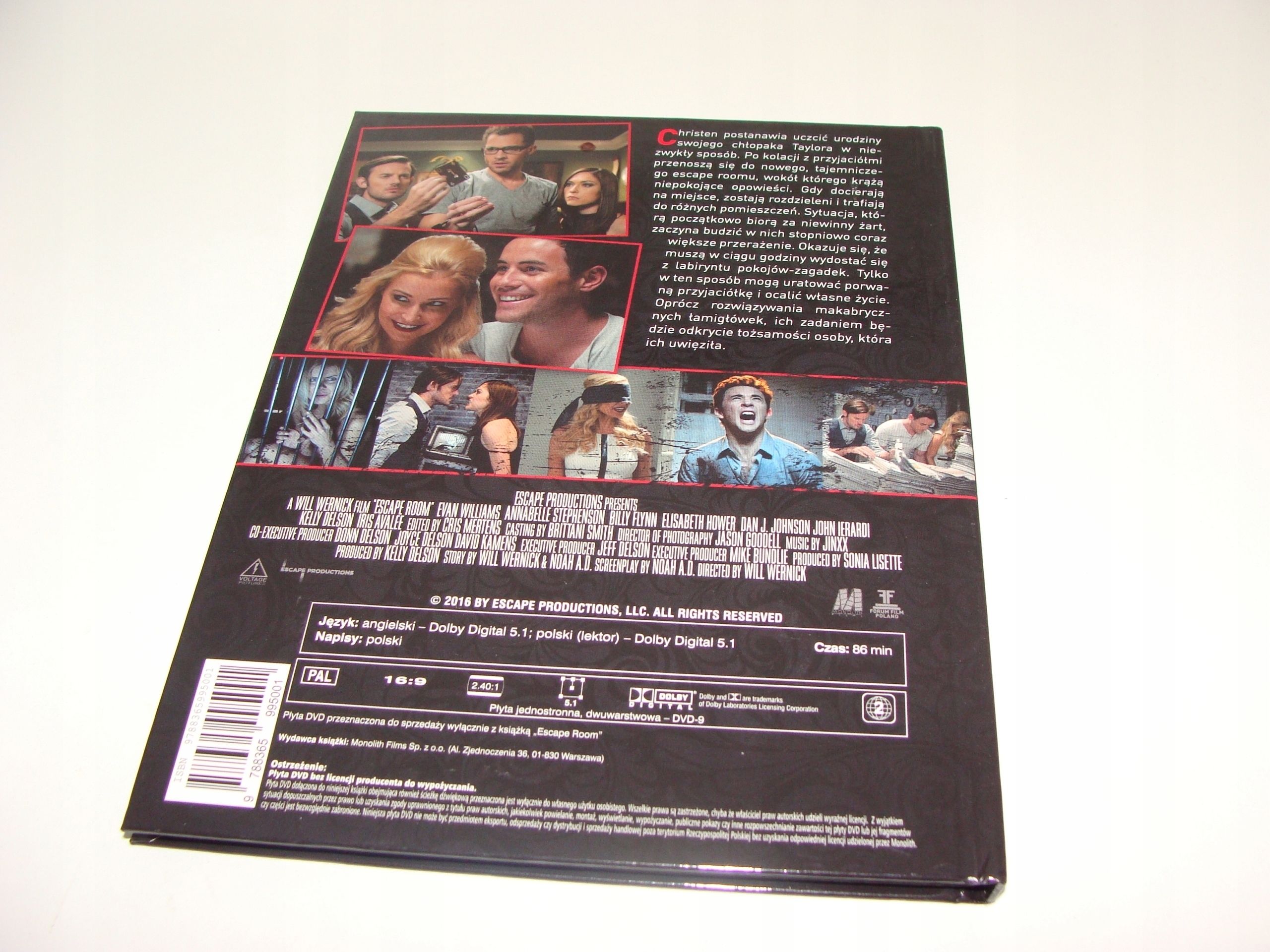 Escape Room FILM DVD *