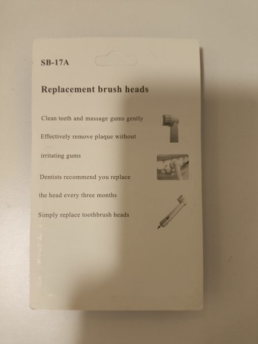 Końcówki do szczoteczek elektrycznych Oral-B. 4 sztuki.