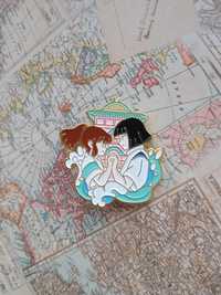 pin Chihiro Haku Spirited Away Studio Ghibli anime przypinka