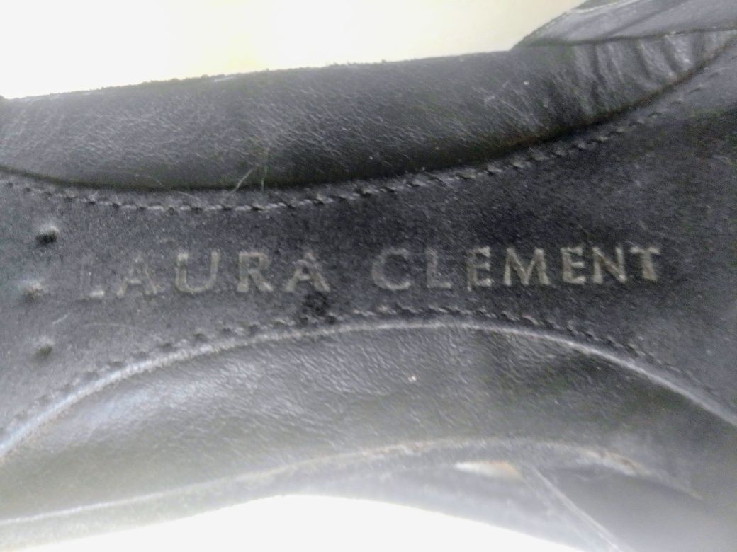 Sapatos de senhora em pele Laura Clement n.35