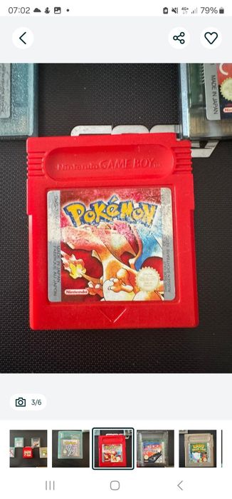 Jogo pokemon Red original