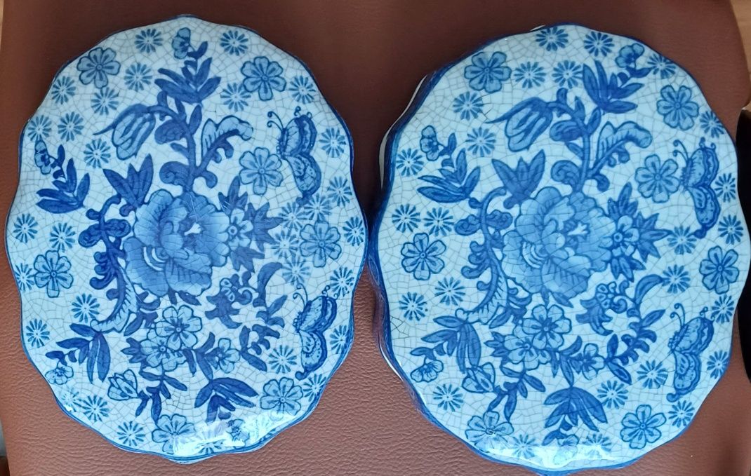 Porcelana China 2 Caixas Impecáveis 21X17x7cm