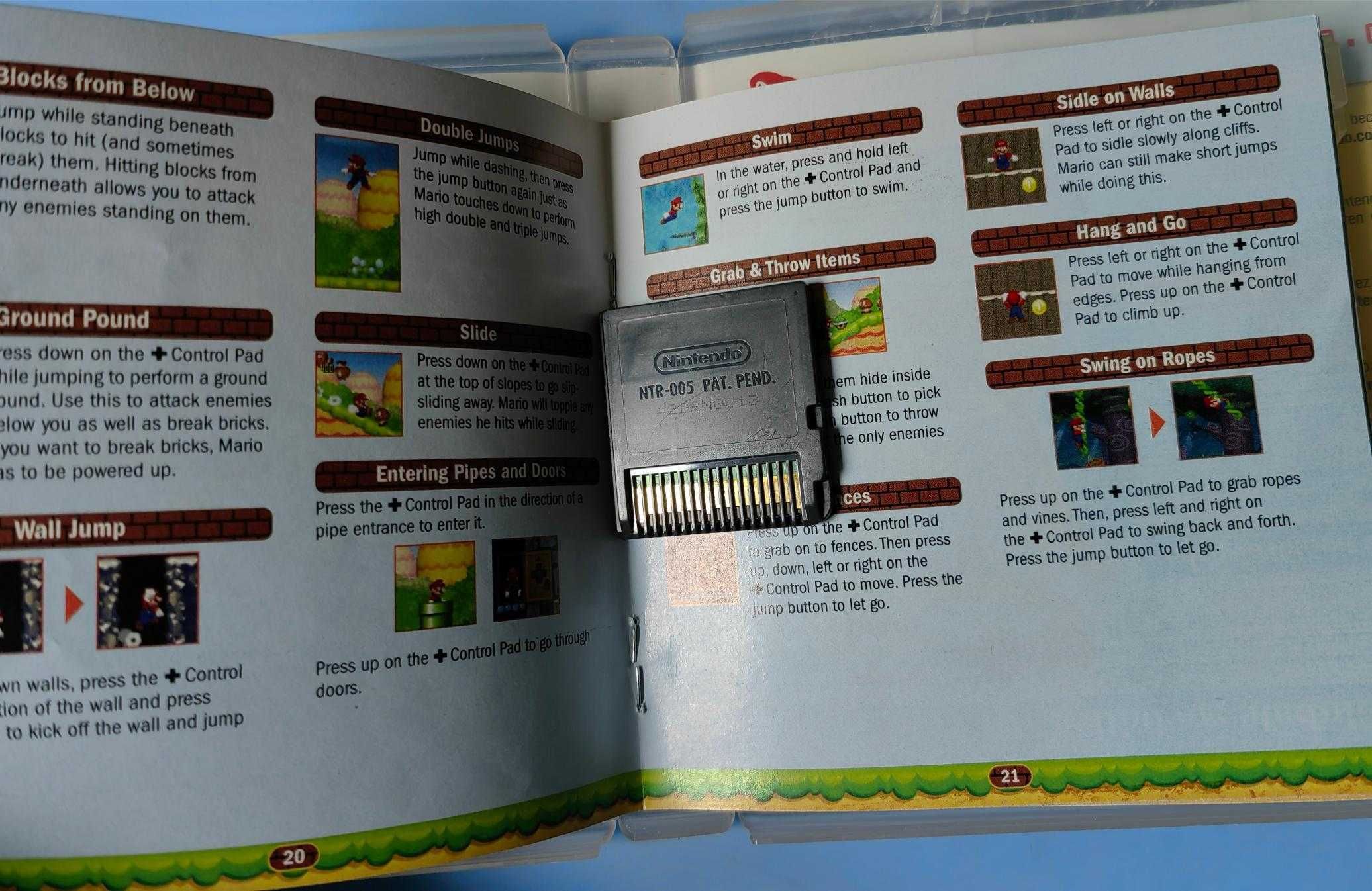 Gra NEW SUPER MARIO BROS Nintendo DS Pełny Komplet Stan BDB+ angielska