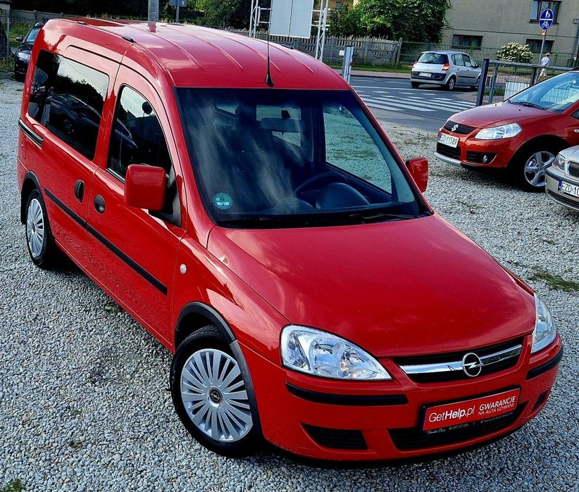 Opel Combo Hak! Brak korozji! 5 osobowy! Klima! Zamiana też!