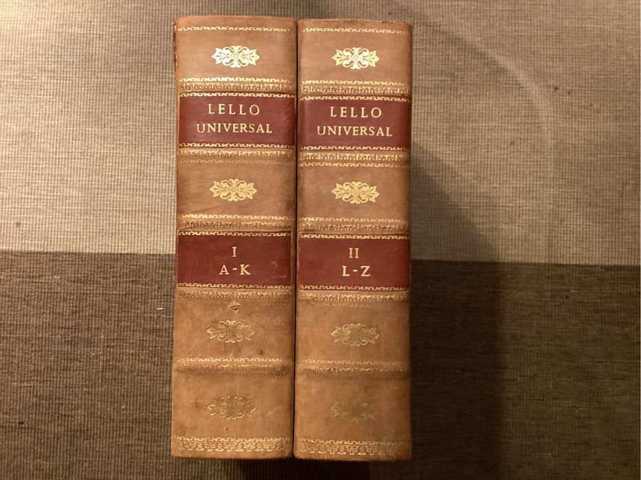Dicionário Enciclopédico LELLO UNIVERSAL. Completo 2 Volumes