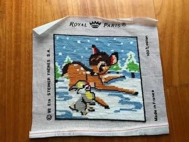 Tela a ponto de cruz - manual