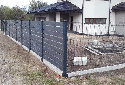 Podmurówka PŁYTA WIBROPRASOWANA BIAŁA 30 cm Łódź przęsło panel deska