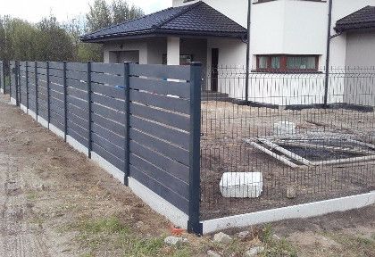 Podmurówka PŁYTA WIBROPRASOWANA BIAŁA 30 cm Łódź przęsło panel