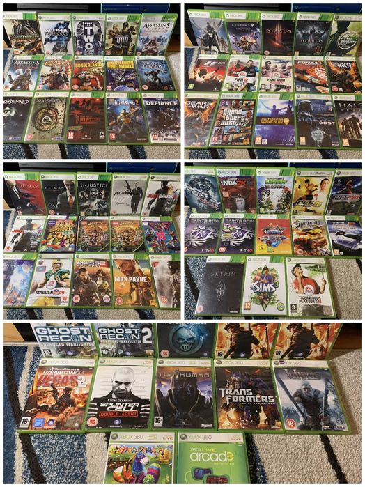 Ліцензійні ігри Xbox 360 [PAL] ENG