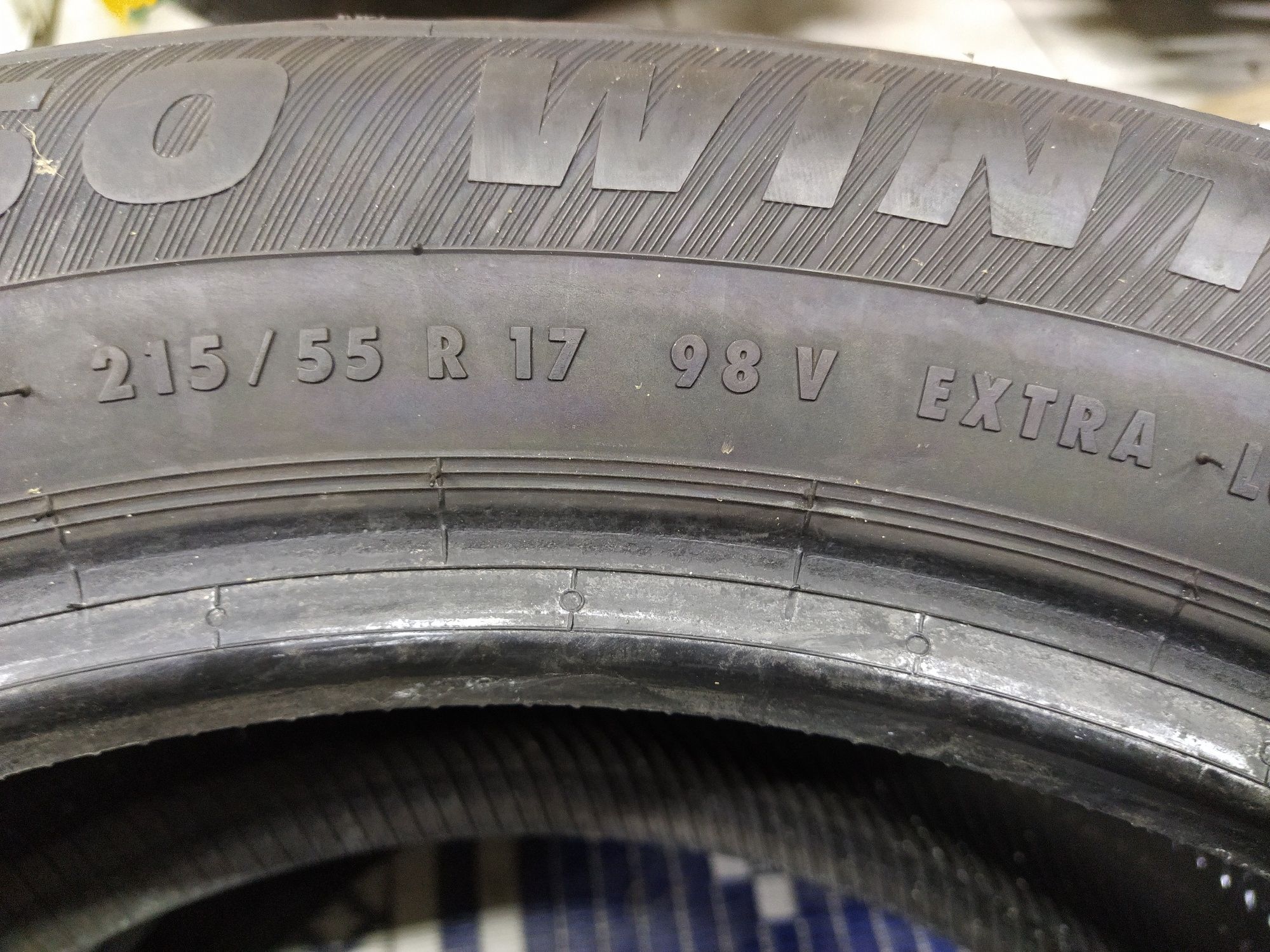 2 Opony zimowe 215/55r17 PLATIN 2018r 6mm