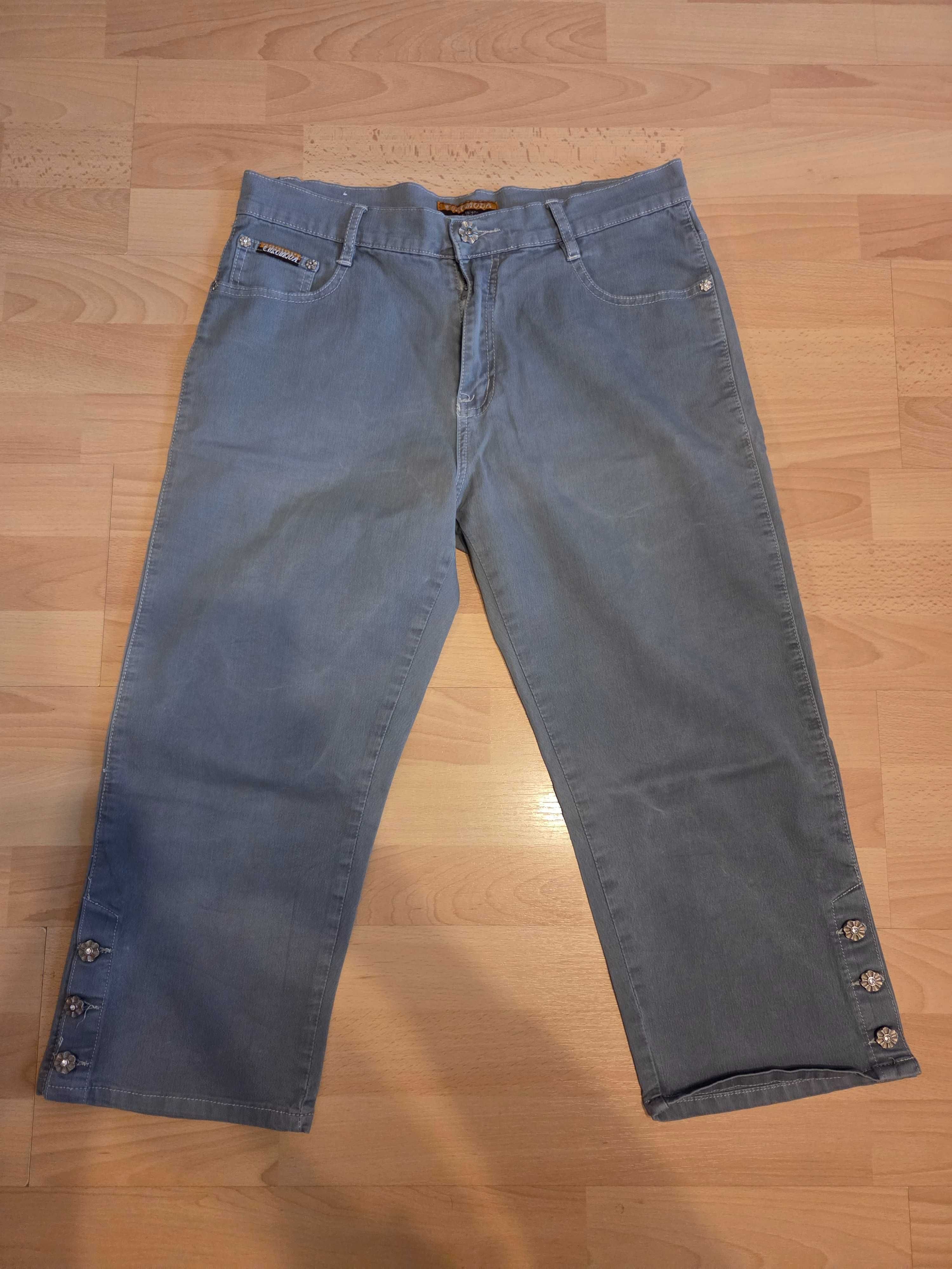 3/4 Spodnie Jeansowe