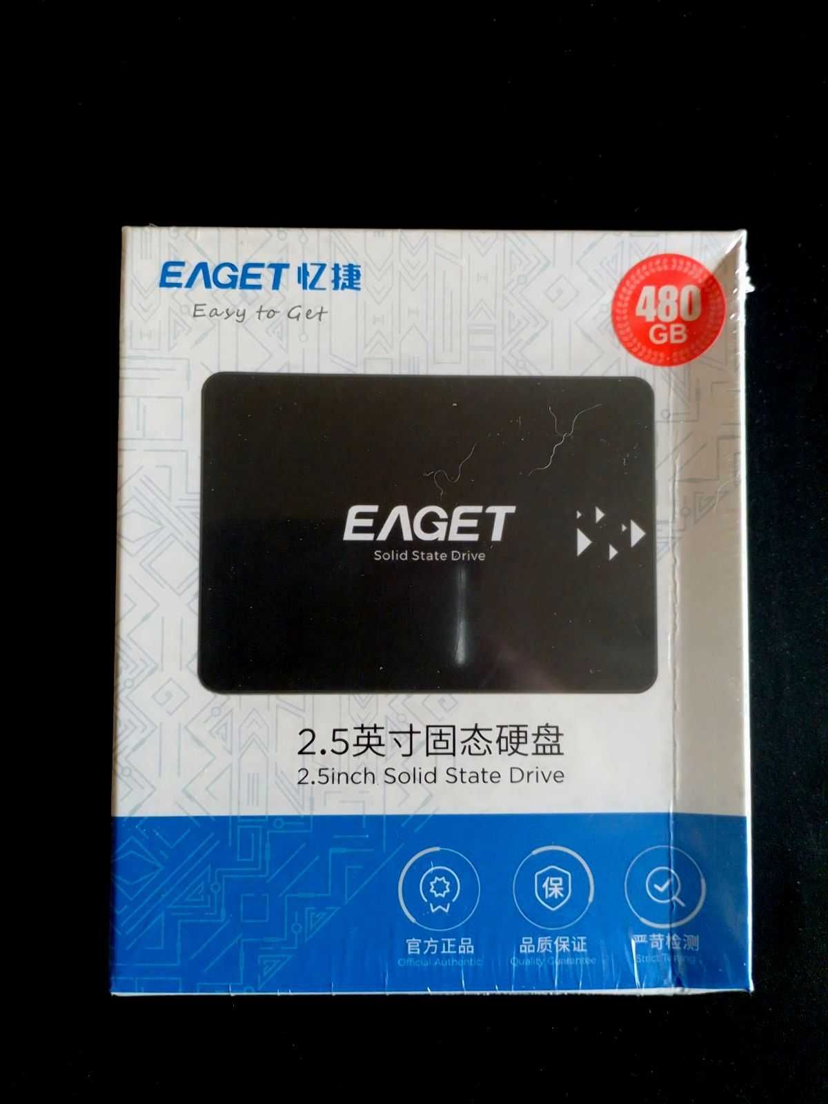 SSD Sata 2.5 EAGET 480 Gb накопители новые
