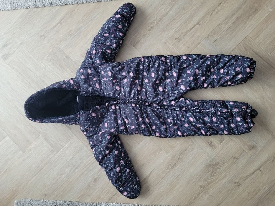Ocieplany kombinezon zimowy r.98