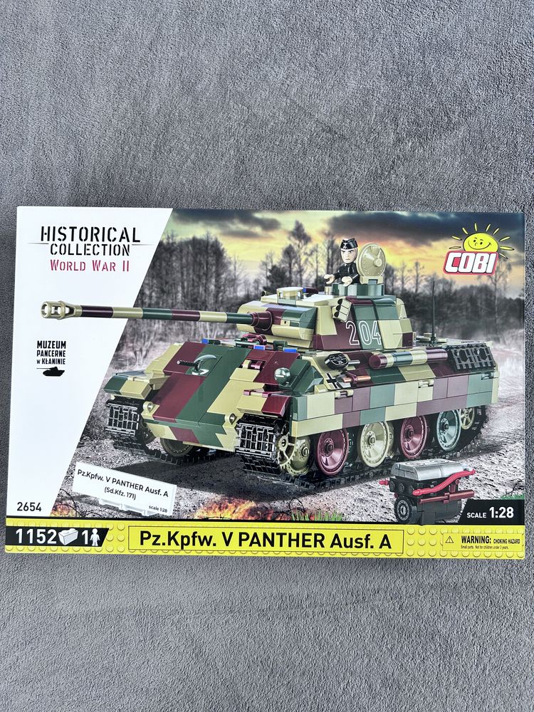 Klocki Cobi 2654 czołg Panther Ausf.A